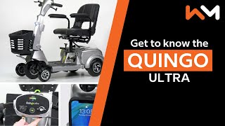 Quingo Ultra MOBILITY SCOOTER Overview  Wholesale Mobility [upl. by Cawley477]