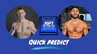 Ted Cheeseman vs Troy Williamson Quick Predict [upl. by Pamelina620]