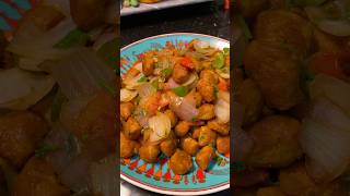 Crispy soya chunk fry soyachilli soyabean odiafood cooking shorts odiareceipe odiavlog [upl. by Sairacaz]