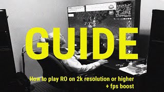 「Guide」How to play RO on 2k resolution or higher「Windows 10」 [upl. by Brownley855]