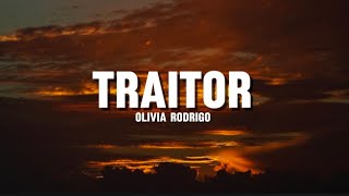 OLIVIA RODRIGO  TRAITOR LYRICS [upl. by Billat]