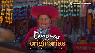 Becas Lenguas Originarias [upl. by Shauna111]