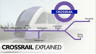 Crossrail Explained In 2 Minutes [upl. by Bonnee]