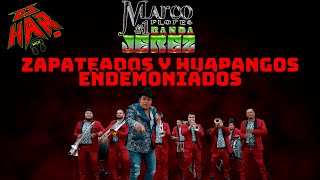 MARCO FLORES Y LA 1 BANDA JEREZ PUROS ZAPATEADOS Y HUAPANGOS ENDEMONIADOS MIX DJ HAR [upl. by Eenyaj]