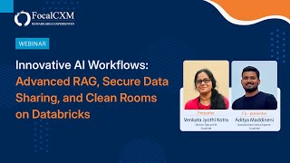 Innovative AI Workflows Advanced RAG Secure Data Sharing and Clean Rooms on Databricks [upl. by Petulia]