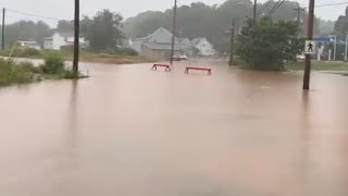 nova scotia kentville Digby flooding unimaginable footage [upl. by Nonnelg]