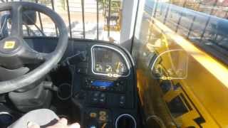 operating a jcb 535140 forklift [upl. by Rafa]