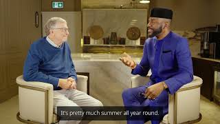 An Interview with Bill Gates and Ebuka ObiUchendu [upl. by Al]