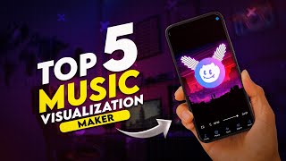 Top 5 Best Music Visualization Maker Apps For Android  Make Music Visualizers On Phone [upl. by Clemens]