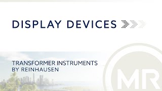 Display Devices  Transformer Instruments by Reinhausen [upl. by Oswald]