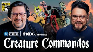 CREATURE COMMANDOS  SDCC Trailer Reaction  DC Studios [upl. by Alaik]