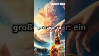 Gott schafft Sonne Mond und Sterne – Genesis 11419 Kurz erklärt  sprüche christlicherglaube [upl. by Kred]