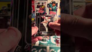 2022 Topps Chrome Sonic Baseball Cards Pack Opening Mac waxpack baseballcards [upl. by Sonahpets]