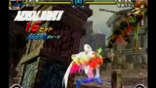 Wii Tatsunoko VS Capcom Ken combos [upl. by Calv725]