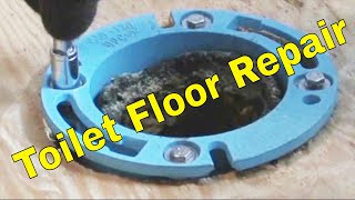 Toilet Floor Repair 1 of 2 [upl. by Ashely]