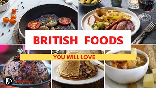 Most Popular British Foods  UK Food  English Food  United Kingdom  Great Britain [upl. by Rickard]