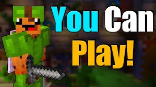 Anyone Can Join Hypixel Minigames With Viewers [upl. by Asined]