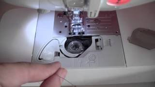 Sewing 101  bobbin winding amp loading machine threading [upl. by Ormond]