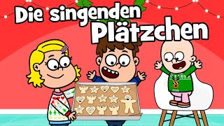 ♪ ♪ Kinderlied Weihnachtsbäckerei – Die singenden Plätzchen  Hurra Kinderlieder  Weihnachtslieder [upl. by Yelsha]