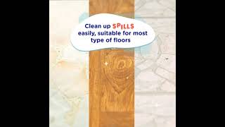 Concentrated Floor Cleaner  Clean Up Spills [upl. by Nahtanoy]