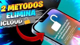 Cómo QUITAR iCloud Olvidado en iPhone 2024  SOLUCION con 2 MÉTODOS [upl. by Elatnahs]