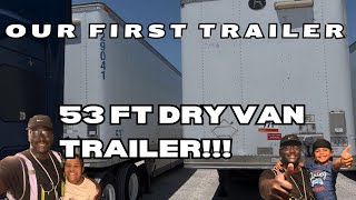 We bought a 53 foot Dry Van trailer [upl. by Bennet659]