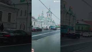 Tyumen Russia тюмень travel winter snowfall2024 coldweather снегопад [upl. by Airdnassac]