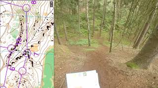 Bohemia Orienteering 2023  E3  H40A  english commentary [upl. by Bird912]