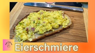 Omas Eierschmier kochen rezept selbstgemacht recipe [upl. by Kcirted]