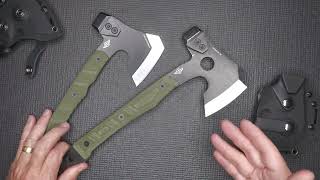 OKNIFE Otacle A1 Mini Hatchet Review [upl. by Zetrok]