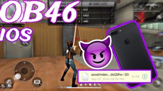 FF OB46 HACK IOS 😱🤯 FREE FIRE  IOS [upl. by Eirrac94]