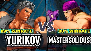 KOF XV ▰ YURIKOV RyoIslaMeitenkun vs MASTERSOLIDUS RalfDuo LonHeidern [upl. by Aikaz]