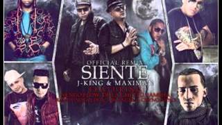 Siente Remix Original  J King amp Maximan Ñengo Flow Jamsha Arcangel Randy amp Mas [upl. by Aibsel]