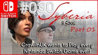 30 Syberia Gameplay Part 01  Playing Every Nintendo Switch Game Ever [upl. by Ilatan]