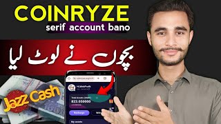 1 CRB230  coinryze online earning website  coinryze withdrawal proof  coinryze earning [upl. by Htor]