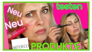 Neues Makeup testen  Artdeco Blush und Bronzer Sticks  Manhattan Lidschatten Stifte [upl. by Srini]