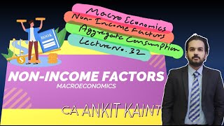 non income factors affecting consumption  interest rate 32 macroeconomics classical interestrate [upl. by Nosidda]