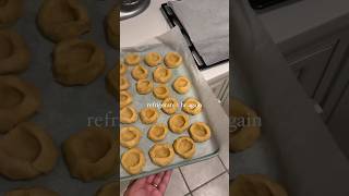 thumbprint cookies recipe from sugar spun runcom jam fallbaking thumbprintcookies cookies [upl. by Zavras]