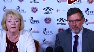 craig levein and ann budge press confernce [upl. by Isla]