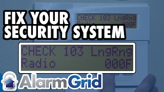 Honeywell VISTA Check 103 LngRng Radio or bF Error [upl. by Lemyt]