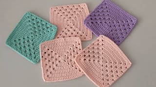 Become a Crochet Expert Beginners Guide to Perfect Square  Crochet Granny Square in English [upl. by Inalak883]