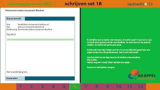 Staatsexamen B1  Examenopgaven Set 18 – Schrijven [upl. by Naes]