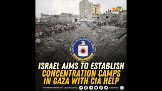 US AUTHORIZES BIOMETRIC CONCENTRATION CAMPS IN GAZA STRIP ukrainewar fema zionism nwo [upl. by Lonna]