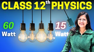 Physics  Which bulb will glow brighter   Instant ज्ञान  Ayushi Maam [upl. by Airamasor]