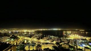 Palma de Mallorcas Bay a 24 hour Timelapse [upl. by Yatnuhs846]