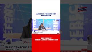 🔴🔵¿Qué es la prescripción adquisitiva de dominio Mario Camacho responde [upl. by Naras760]