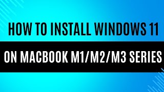 Install Windows 11 in UTM VM on MacBook M1M2M3 series [upl. by Asiulana]