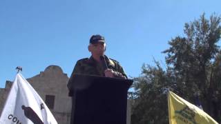 Mike Vanderboegh speaks at The Alamo [upl. by Balough]