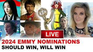 Emmys 2024 Nominations Snubs amp Predictions [upl. by Evangeline]