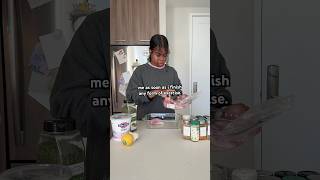 My hunger be raging after🏃🏾‍♀️This CURED ME 🐓runnerhunger chickengyro asmr highproteinmeals [upl. by Lynette]